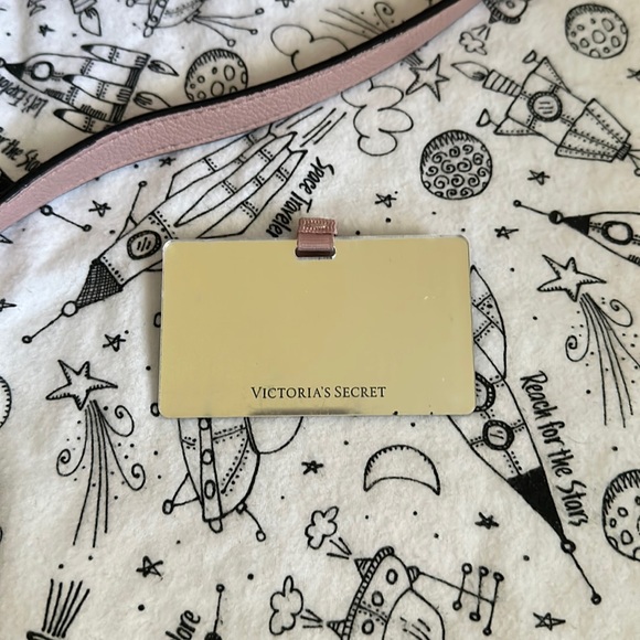 Victoria Secret Dust Rose Structure Satchel Purse - Picture 2 of 10